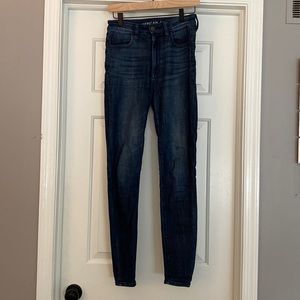 American Eagle Women’s Jegging, size 2, highest rise, dark wash